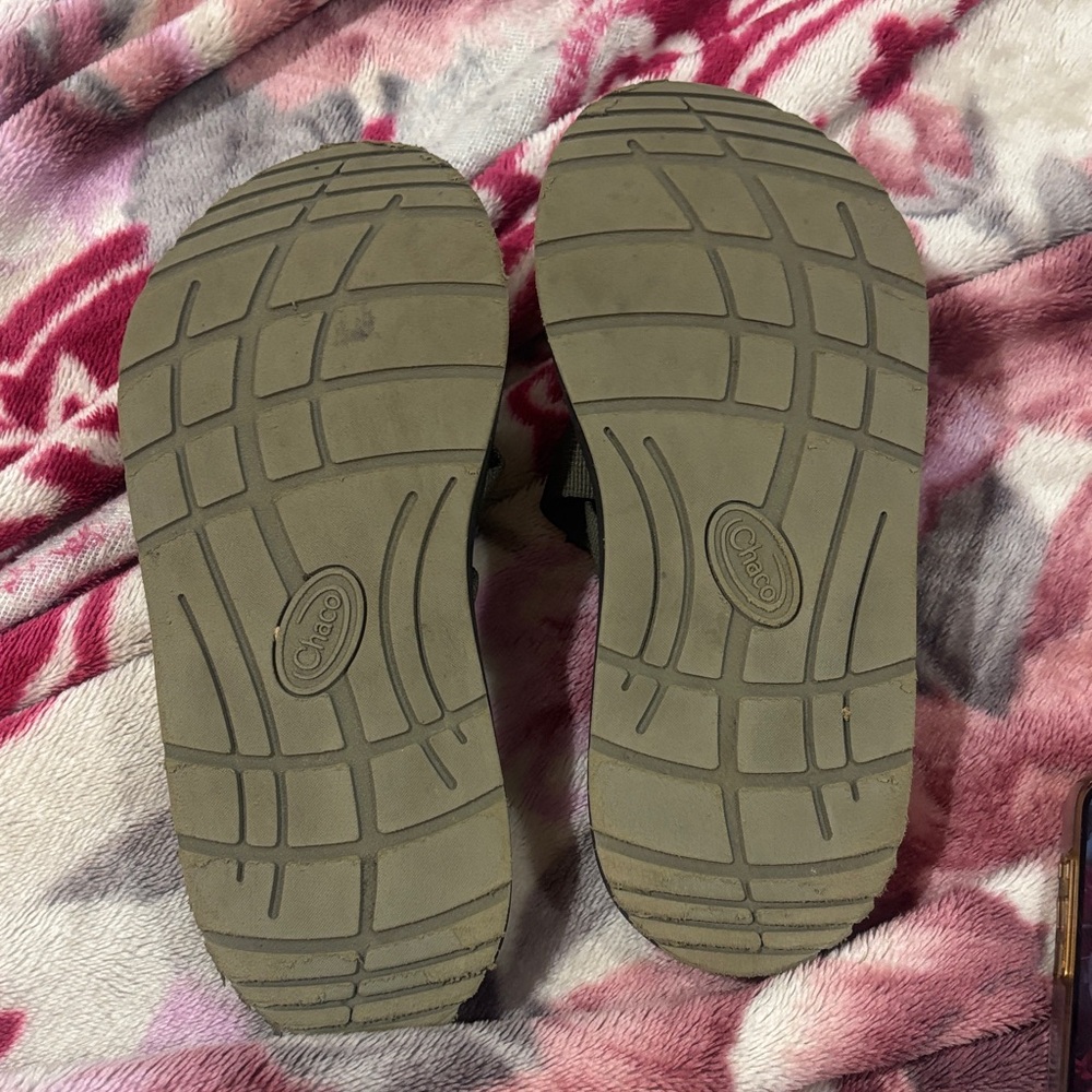 Chaco Dark Brown and Black Slide Sandals - Picture 3 of 12
